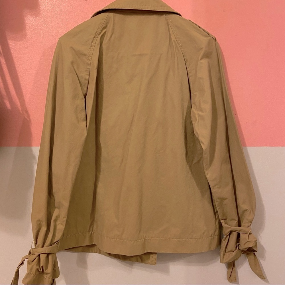 Express Double Button Trench Coat Size Small - image 6